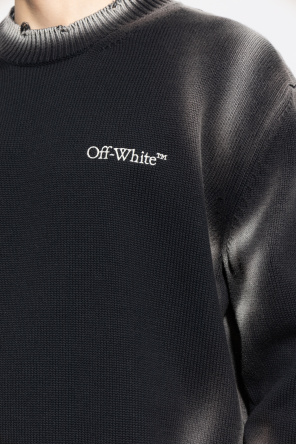 Off-White Sweter z logo