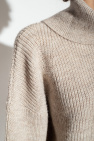 HERSKIND cream Wool turtleneck sweater