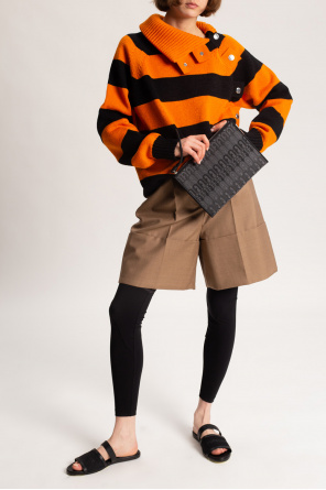 brown red orange striped sweater roblox