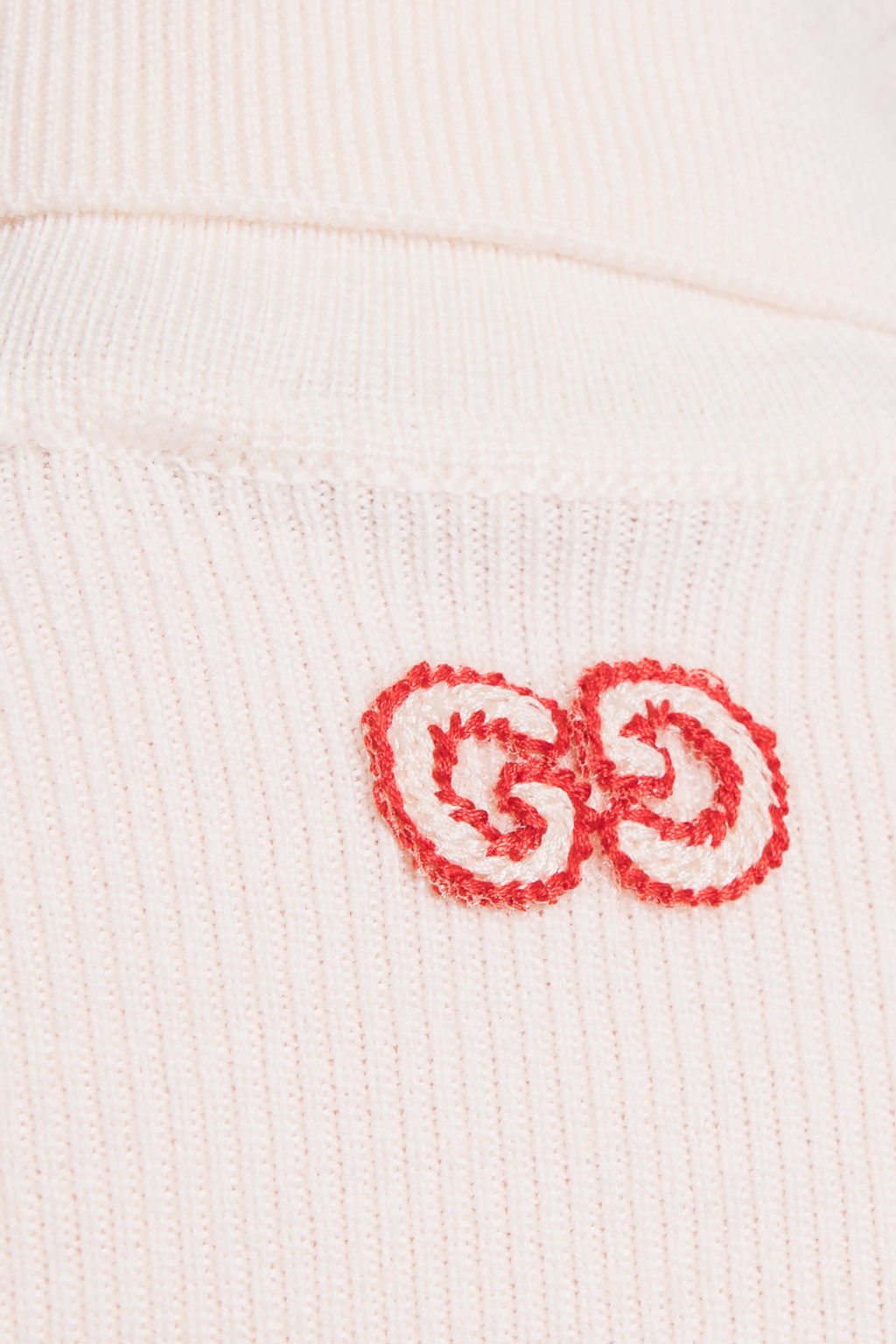 Gucci Logo-embroidered turtleneck sweater