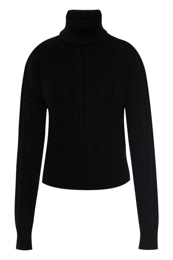 Braided turtleneck sweater Saint Laurent - Vitkac GB