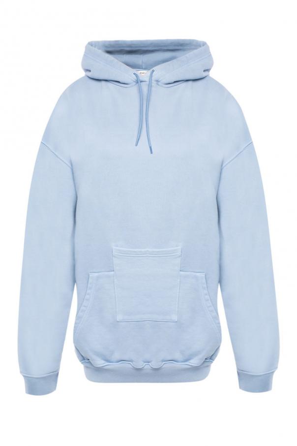 balenciaga hoodie light blue