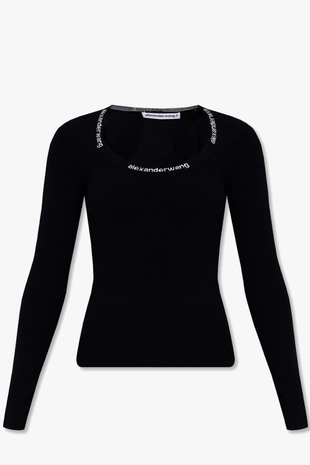 T by Alexander Wang Top with logo