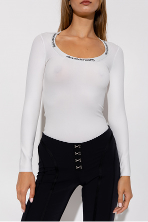 T by Alexander Wang Top with logo