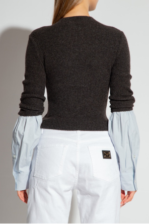 T by Alexander Wang Layered sweater