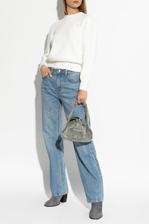 T by Alexander Wang Pullover mit Logo