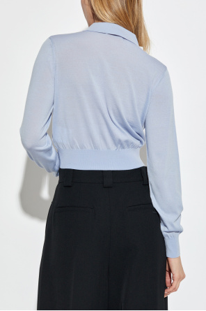 T by Alexander Wang Wool cardigan with logo