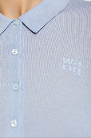 T by Alexander Wang Wool cardigan with logo