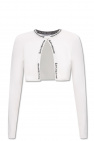 T by Alexander Wang Cotton Blend Jacquard Polo Shirt