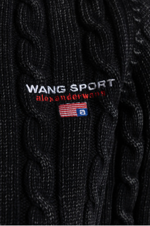 T by Alexander Wang Cardigan with decorative knit