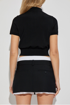 T by Alexander Wang Short-sleeved cardigan