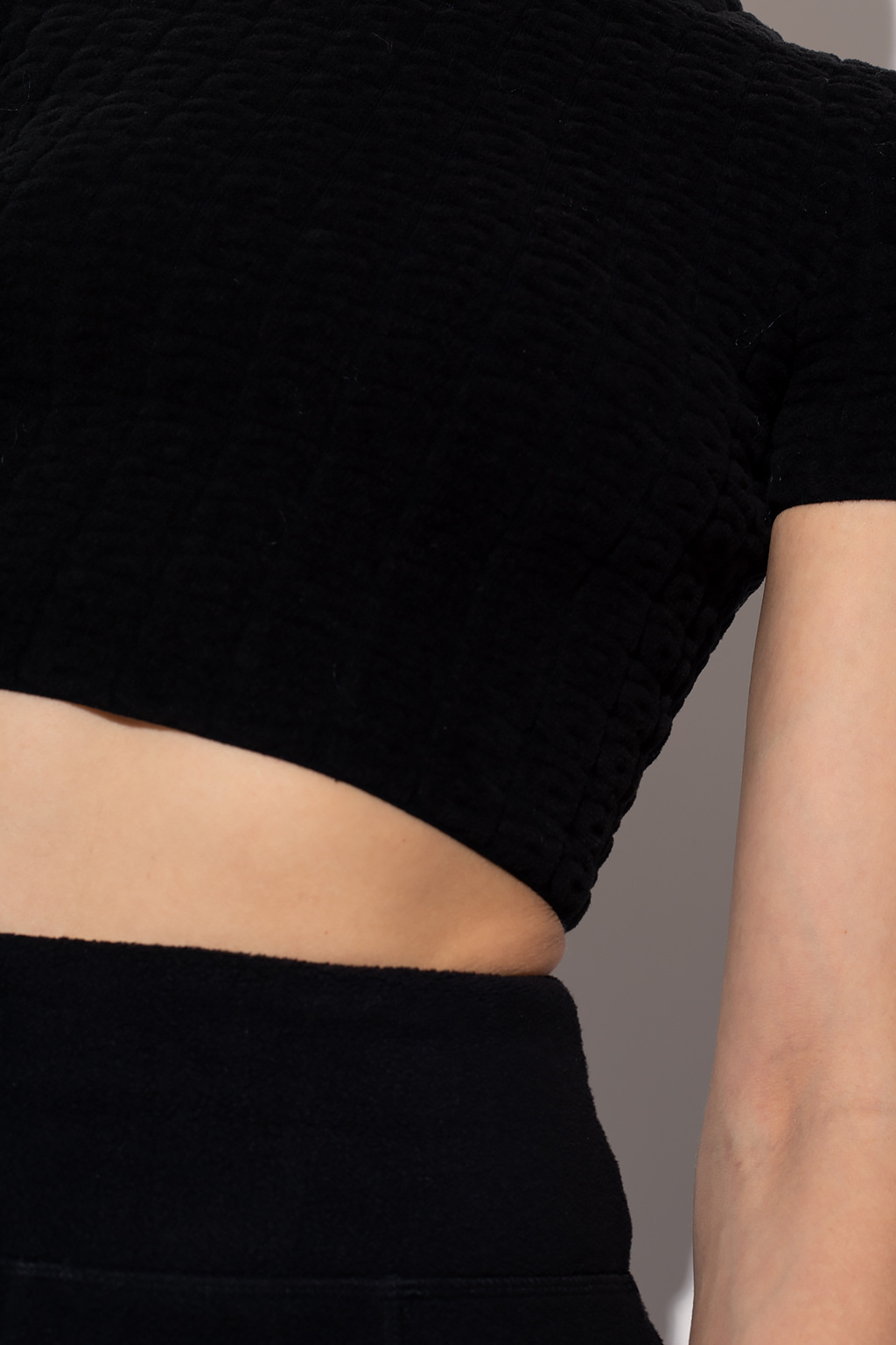 Black Cropped top Alexander Wang - Vitkac GB