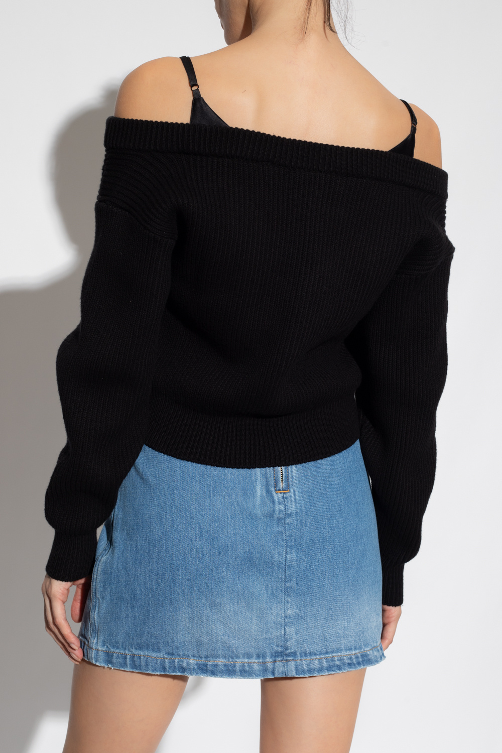 T by Alexander Wang Off-the-shoulder sweater