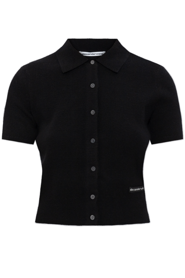 Short-sleeved cardigan od T by Alexander Wang