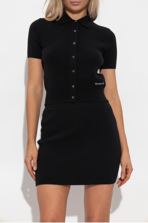 T by Alexander Wang Cardigan mit kurzen Ärmeln