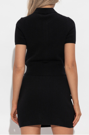 T by Alexander Wang Cardigan mit kurzen Ärmeln