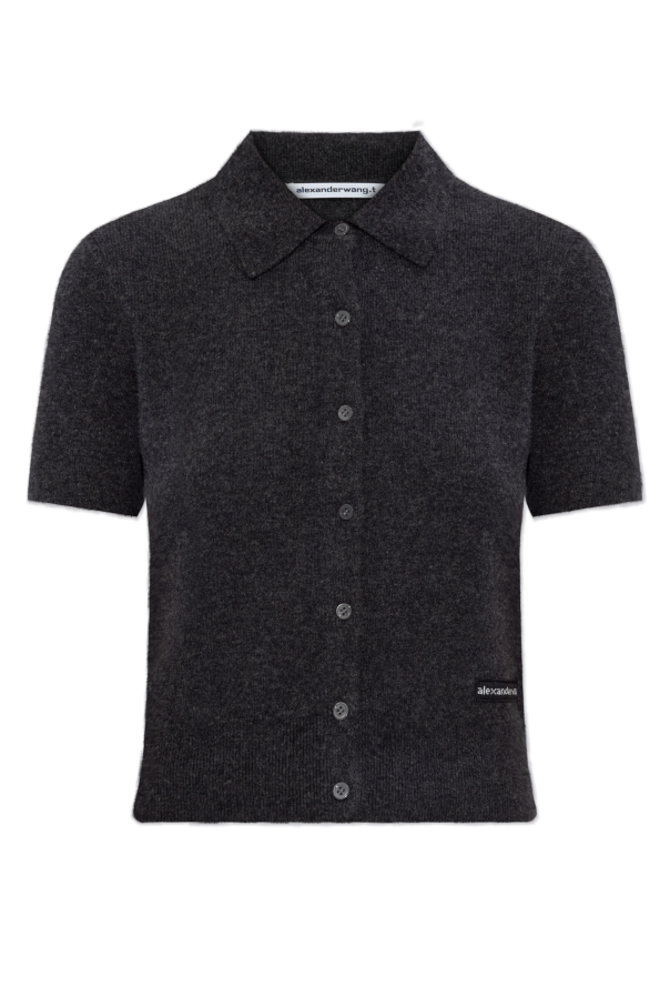 Short-sleeved cardigan od T by Alexander Wang
