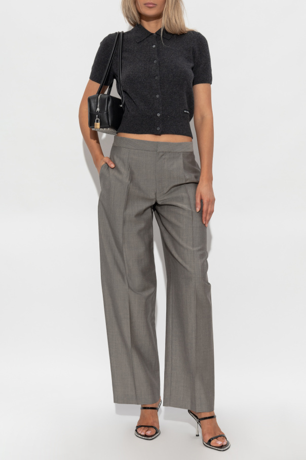 T by Alexander Wang Kurzärmeliger Cardigan