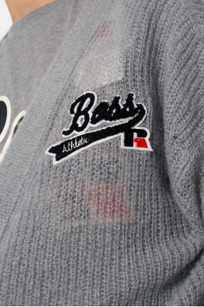 BOSS x Russell Athletic Mohair cardigan