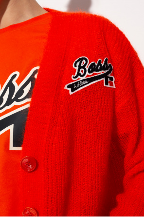 BOSS x Russell Athletic Cardigan with logo