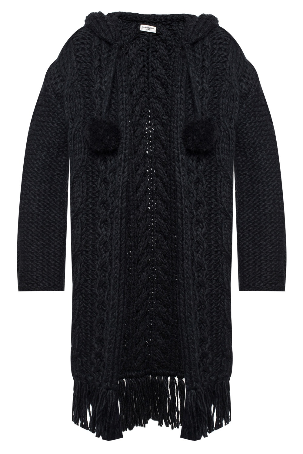 Hooded cable-knitted cardigan Saint 