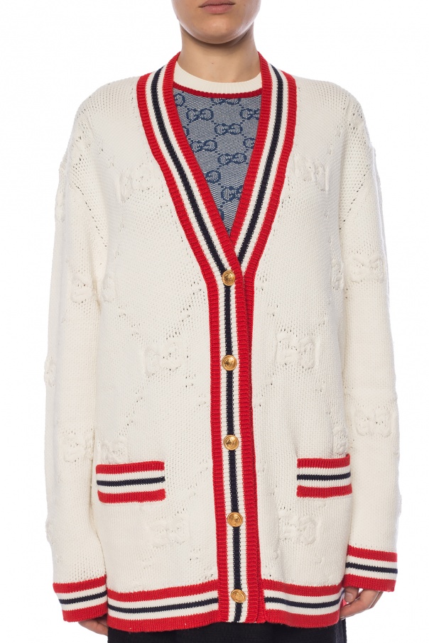 gucci knitted cardigan