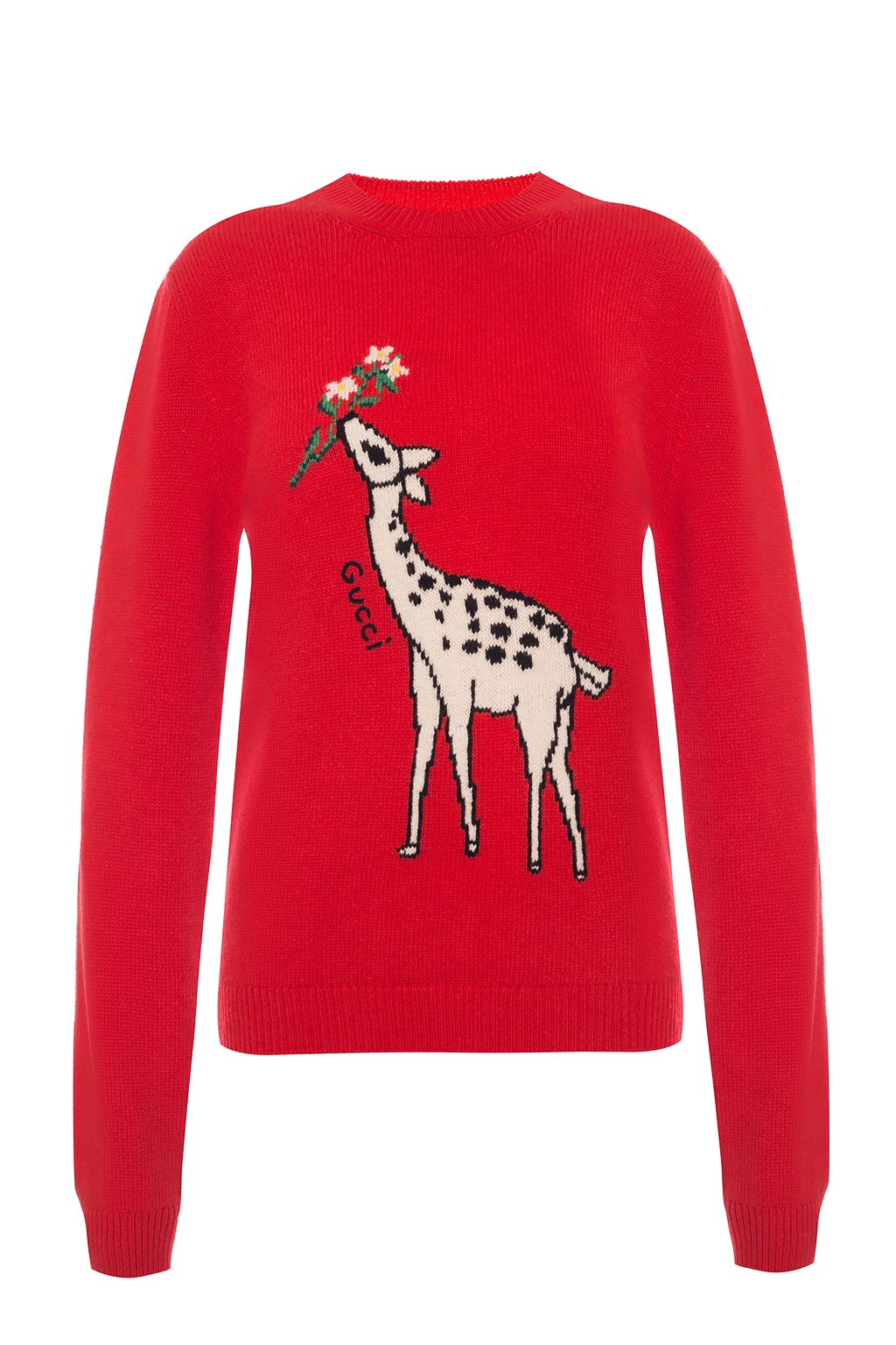 gucci deer sweater