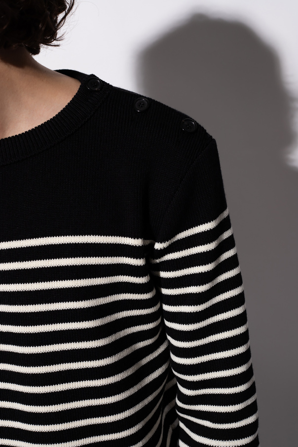 Saint Laurent Sweater with logo | Men's Clothing | Vitkac