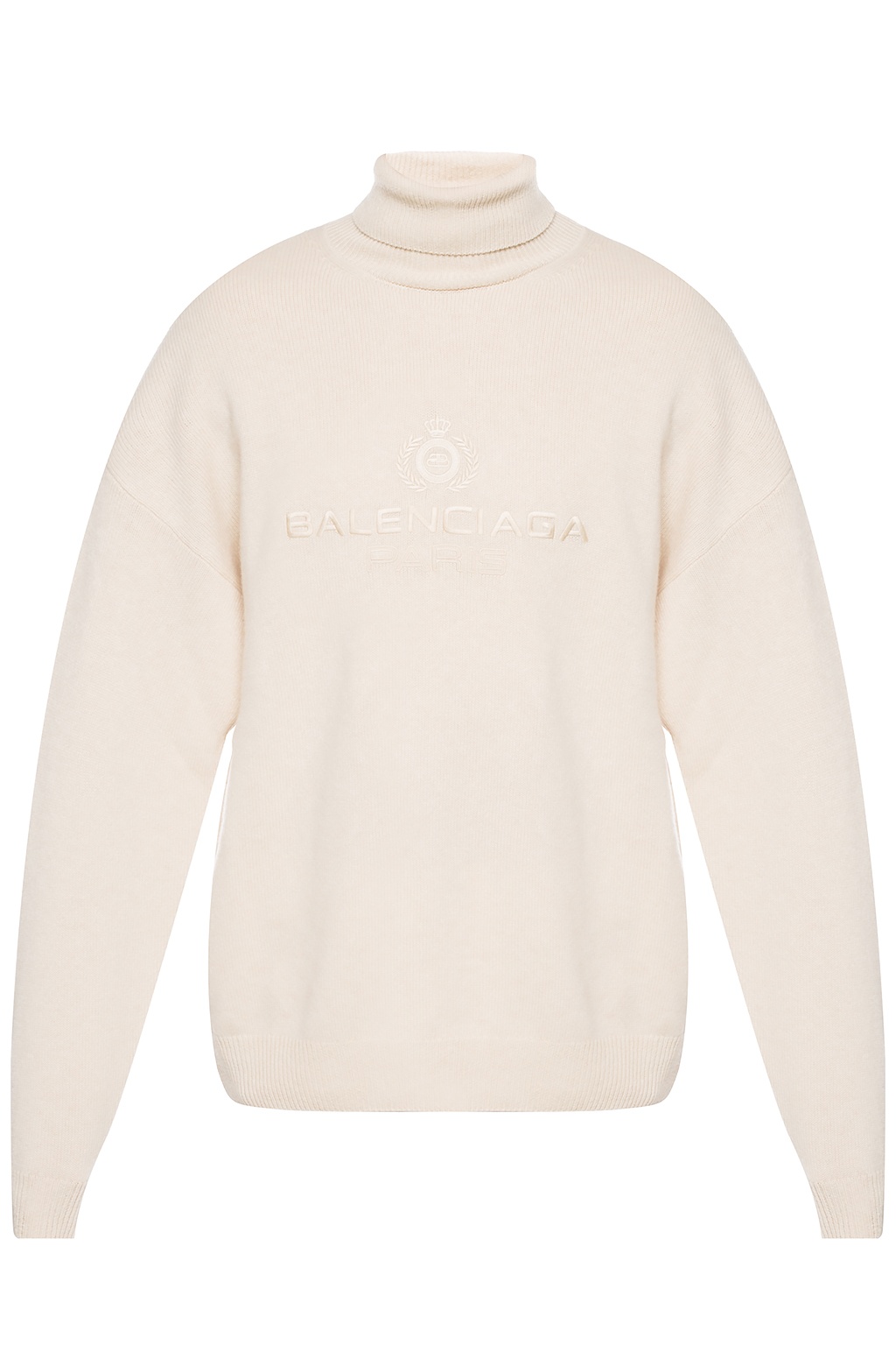 Balenciaga Logo turtleneck jumper