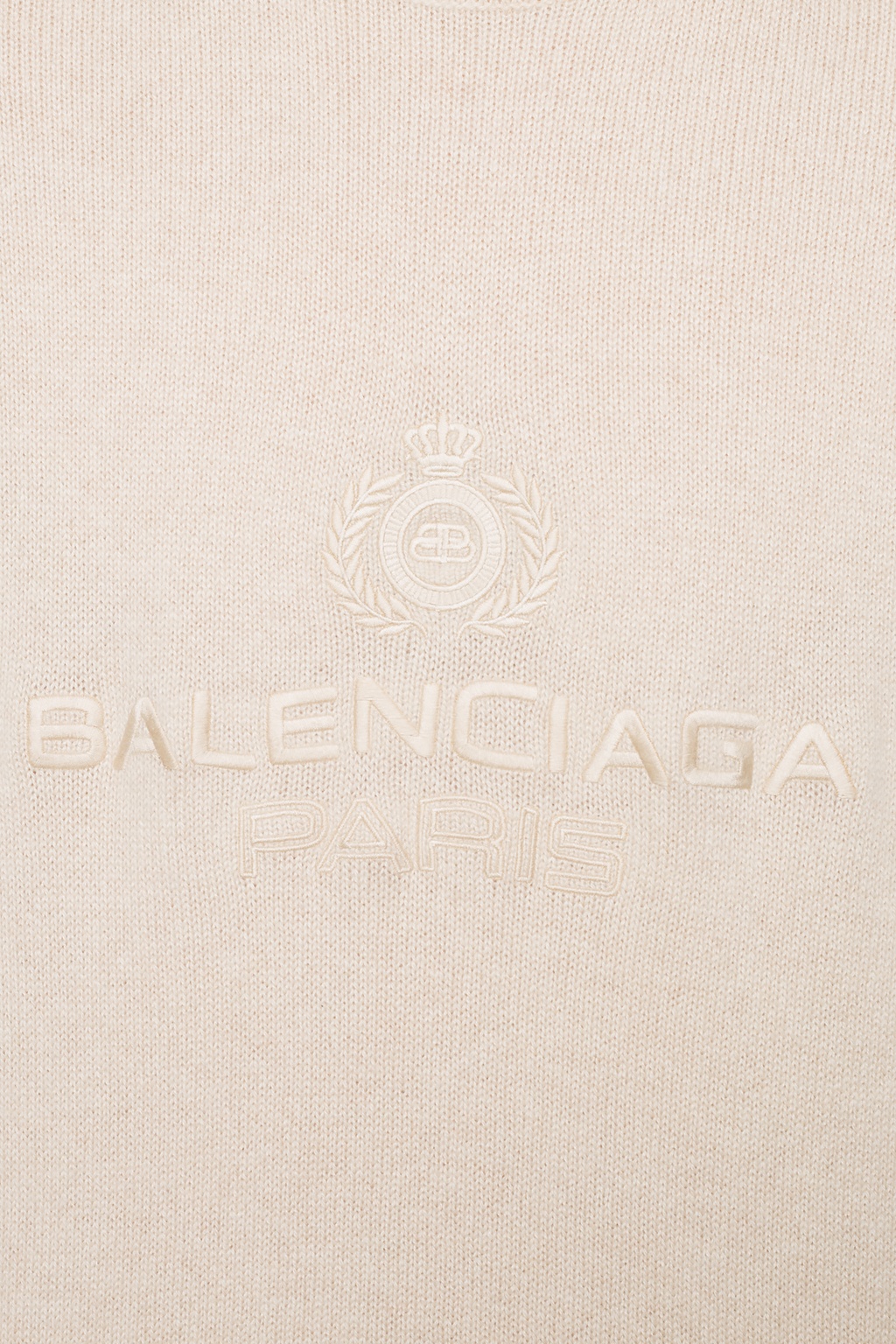 Balenciaga Logo turtleneck jumper