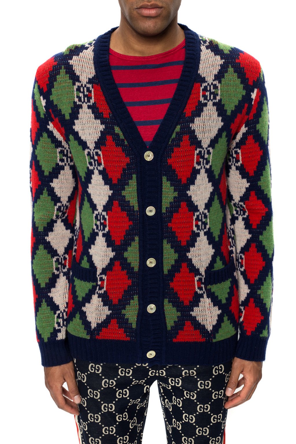 Gucci Patterned cardigan