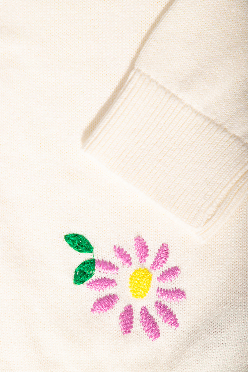 Stella McCartney Kids Floral-embroidered cardigan