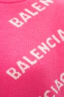 Balenciaga PINK Logo oversize sweater