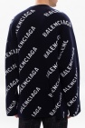 Balenciaga NAVY BLUE Sweater with logo