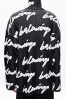 Balenciaga BLACK Turtleneck sweater with logo