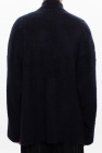 Balenciaga NAVY BLUE Turtleneck sweater with logo