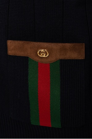 gucci Angeles Logo cardigan