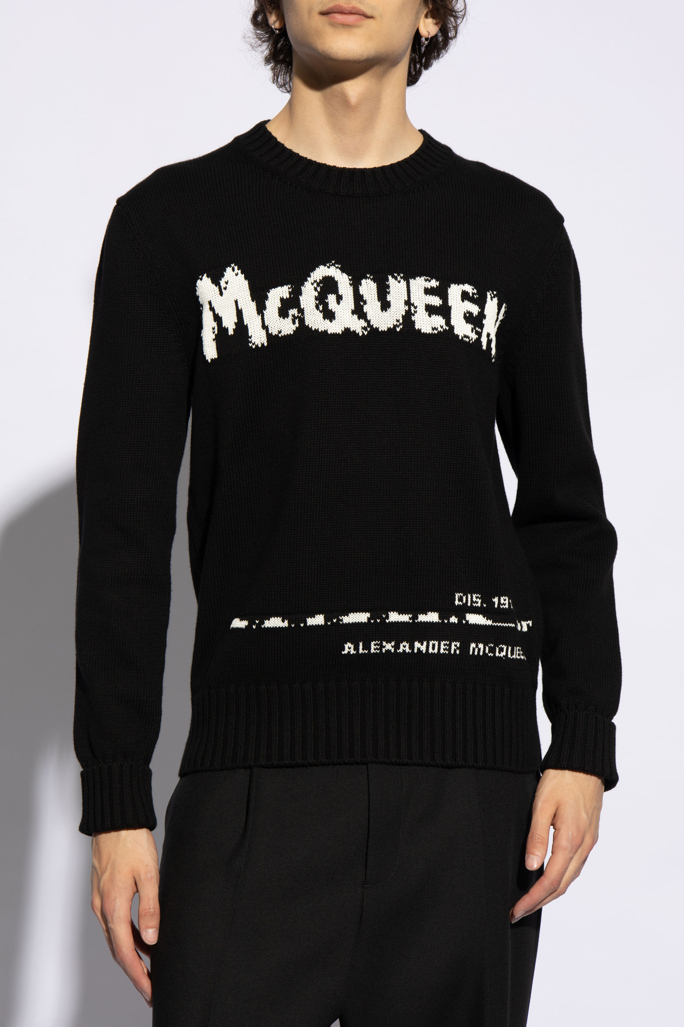 Alexander McQueen Кроссовки на меху alexander mcqueen black fur женские черные