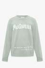 Alexander McQueen T-shirt a maniche lunghe Nero