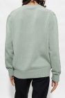 Alexander McQueen GREEN Cotton sweater with logo