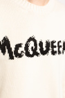 Alexander McQueen Rib-knit sweater with logo