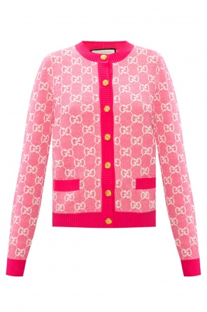 Gucci Kids velvet-effect button-up jacket
