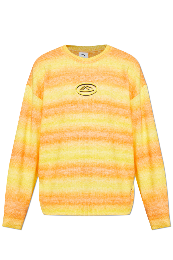 Sweater with a rubber patch od Puma