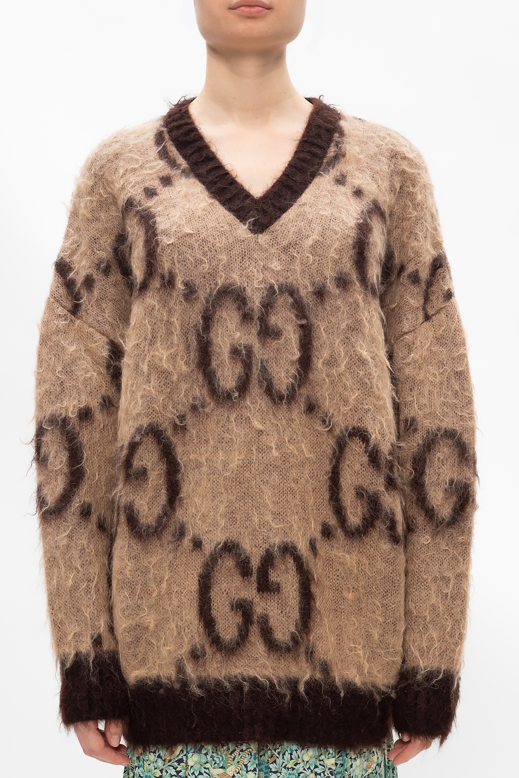 Logo Sweater Gucci Gov Bhutan