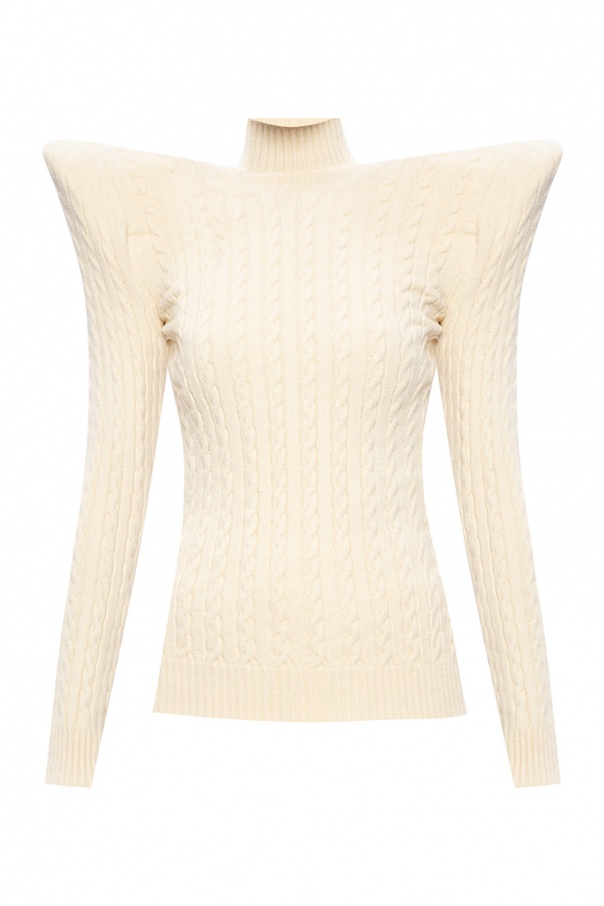 Balenciaga Sweater with removable shoulder pads