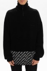 Balenciaga Wool turtleneck sweater with logo