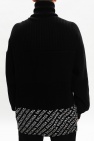 Balenciaga Wool turtleneck sweater with logo