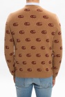 Gucci BROWN Wool sweater with logo
