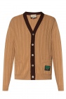 Gucci BROWN Ribbed cardigan