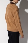 Gucci BROWN Ribbed cardigan